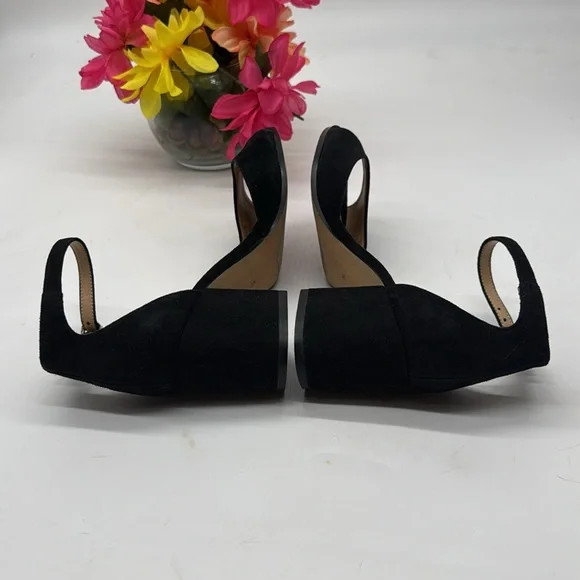 Sam Edelman Black Suede Heels - Picture 5 of 7